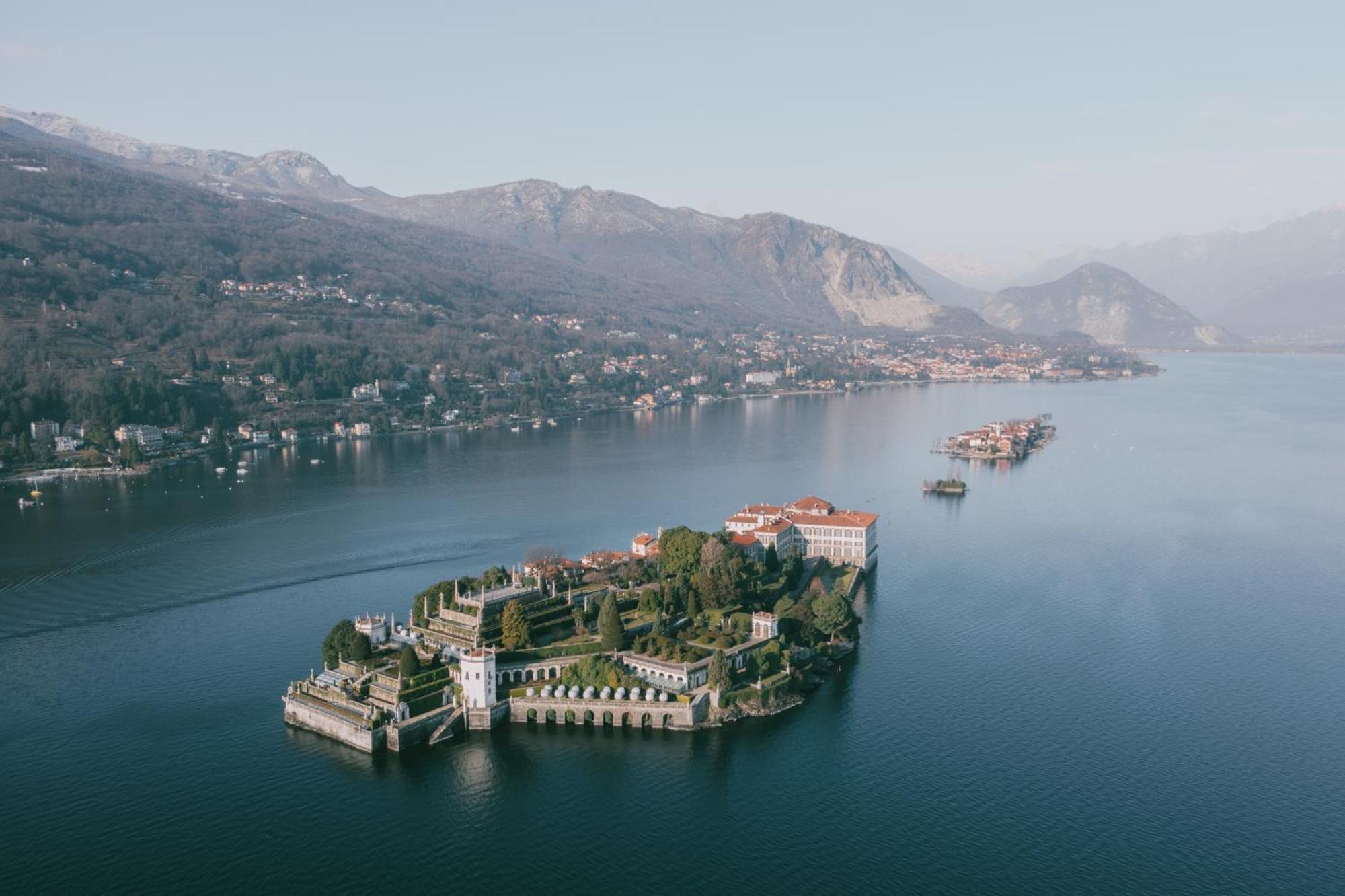 Suite Romantic vista Lago Stresa Esterno foto